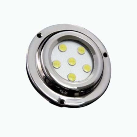 6 LED 6x1W Surface Mount Marine Light Green 316 Marine Grade Stainless Steel Marine Sport Lighting